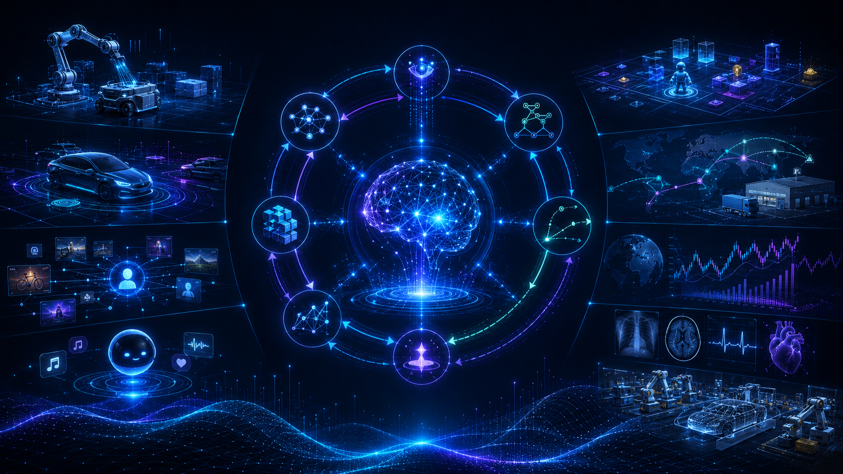 Artificial intelligence agents interacting with autonomous systems and decision-making environments